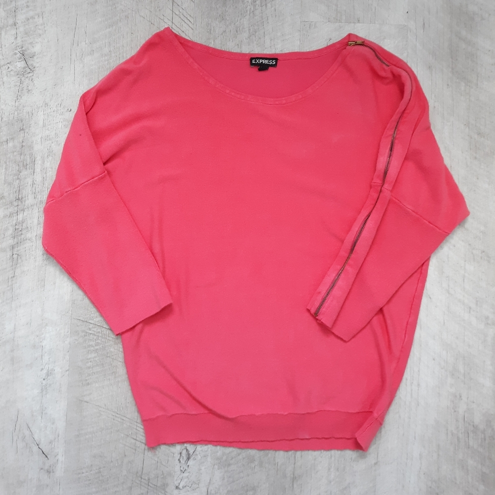 Express sweater with zipper detail Small